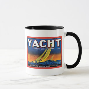 Yacht Brand Ventura Landkreis Lemons Vintag Crat L Tasse