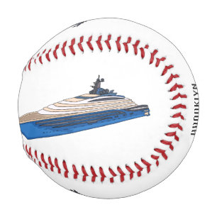 Yacht-Cartoon Baseball