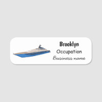 Yacht-Cartoon