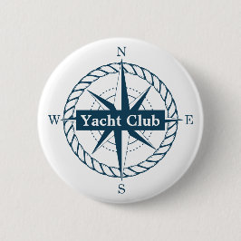 Yacht Club Abzeichen Button