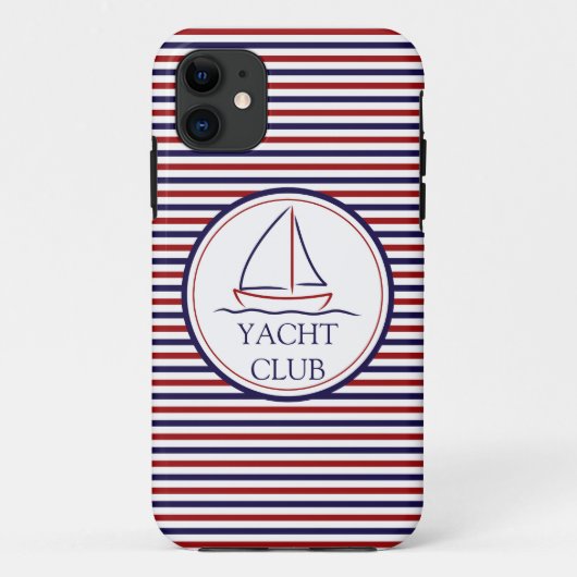 Yacht Club Case-Mate iPhone Hülle (Rückseite)