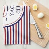 Yacht Club Geschirrtuch (Viertel Falte)