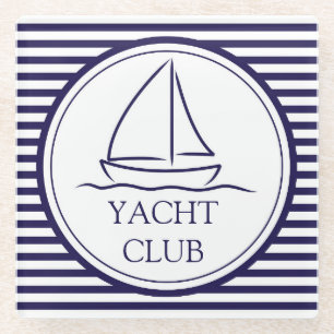 Yacht Club Glasuntersetzer