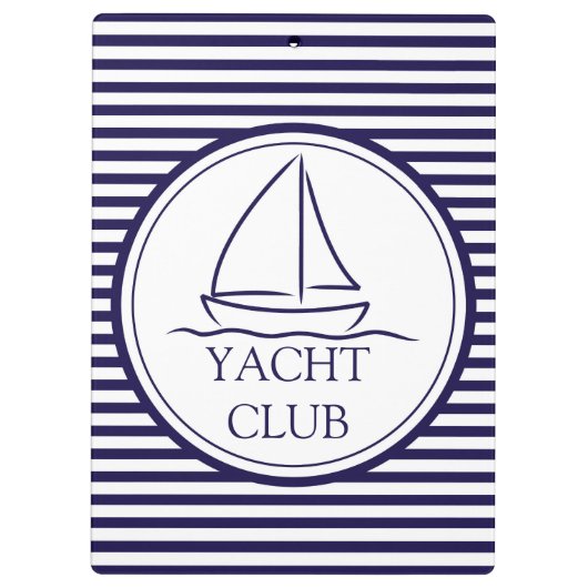 Yacht Club Klemmbrett (Rückseite)