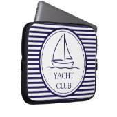 Yacht Club Laptopschutzhülle (Vorne Rechts)