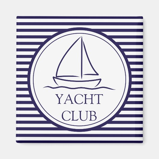 Yacht Club Magnet (Vorne)
