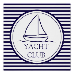 Yacht Club Poster