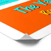 Yacht Club, Roatan, Honduras Poster (Ecke)