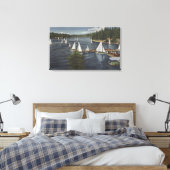 Yacht Club, Sailboat Race Leinwanddruck (Insitu (Schlafzimmer))