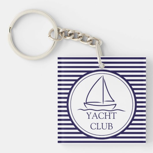 Yacht Club Schlüsselanhänger (Vorderseite)