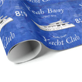 Yacht Club Yeah Buoy Geschenkpapier (Rolleneckpunkt)