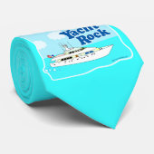 Yacht-Felsen Krawatte (Gerollt)
