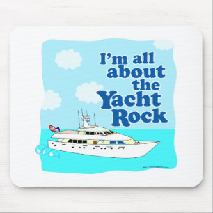 Yacht-Felsen Mousepad