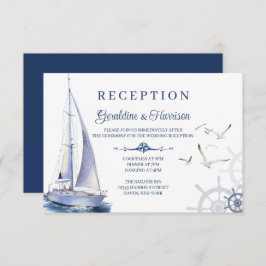 Yacht für Hochzeiten von Nautic Einladung