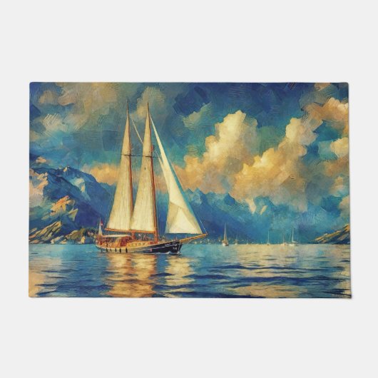 Yacht Fußmatte (Vorderseite)