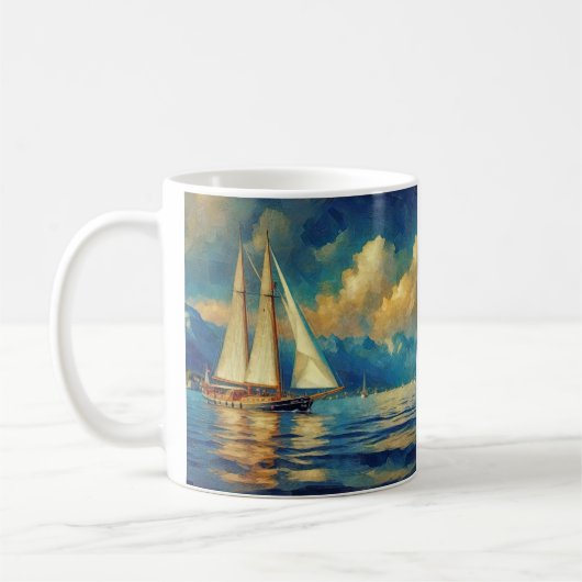 Yacht Kaffeetasse (Links)