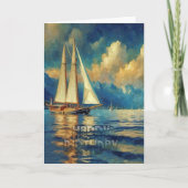 Yacht Karte (Vorderseite)