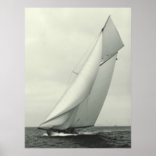 Yacht "Kolumbien" 1901 Poster