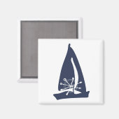 Yacht Magnet (Vorderseite/Rückseite)