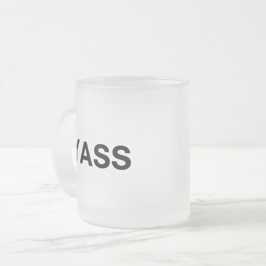 Yacht Mattglastasse (Vorderseite Links)