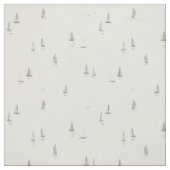 Yacht Meer Boot neutral Mini Maßstab Stoff (Muster)