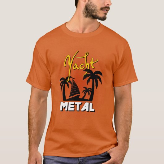 Yacht Metal T-Shirt (Vorderseite)