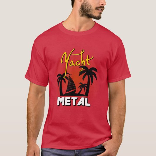 Yacht-Metall T-Shirt (Vorderseite)
