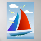 Yacht Poster (Vorne)