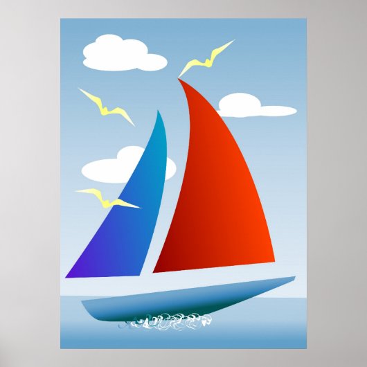 Yacht Poster (Vorne)