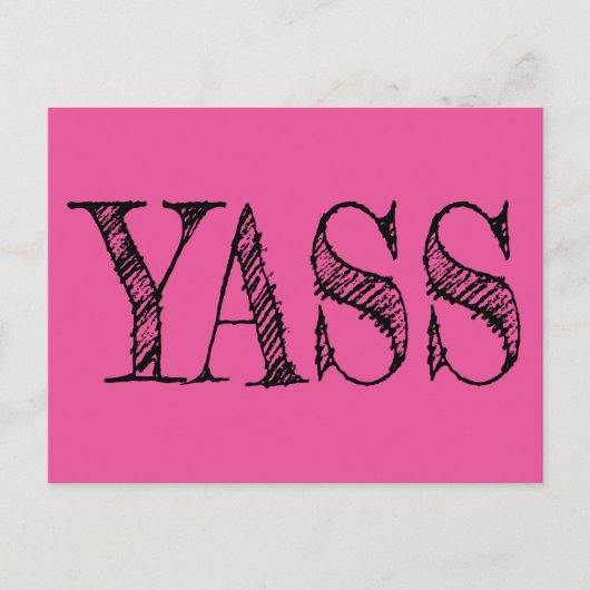 Yacht Postkarte (Vorderseite)