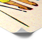 Yacht-Rennen-Druck aus dem 19. Jahrhundert Poster (Ecke)