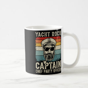Yacht Rock Captain Pontoon Boot Party Sailor Boati Kaffeetasse