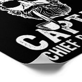 Yacht Rock Captain Pontoon Boot Party Sailor Boati Poster (Ecke)