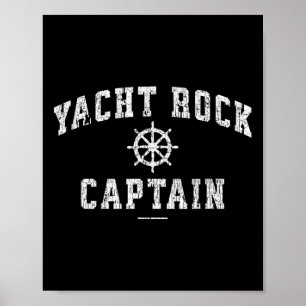 Yacht Rock Captain Poster