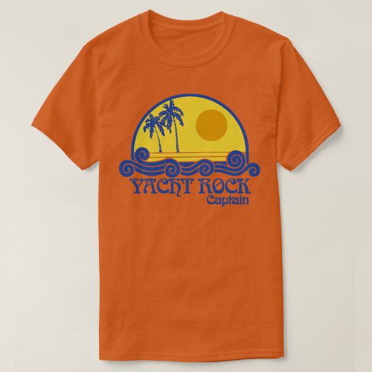 Yacht Rock Captain T-Shirt (Design vorne)