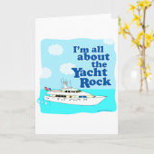 Yacht Rock Karte (Gelbe Blume)