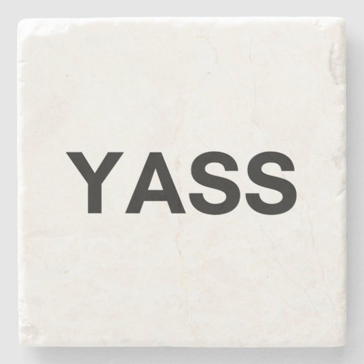 Yacht Steinuntersetzer (Vorderseite)