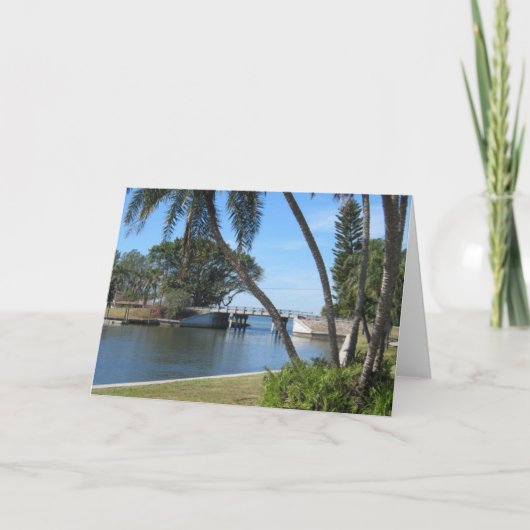 Yachtbecken, Bradenton, Florida Karte (Vorderseite)