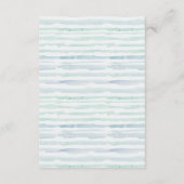 Yachtberatung für Mum Baby Shower Begleitkarte (Rückseite)