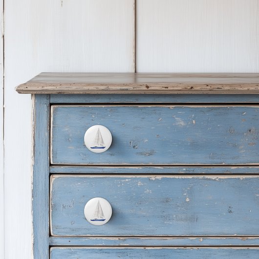 Yachtboot Nautic Blue Keramikknauf