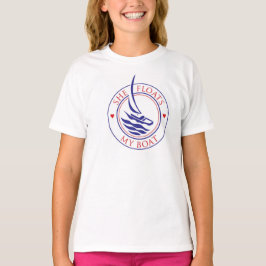 YachTees_She schwimmt meinen Boots-T - Shirt