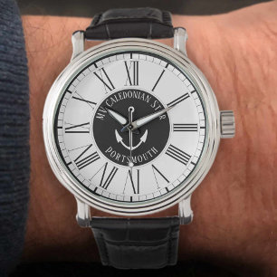 Yachteigner, Schiff oder Bootsbesatzung Armbanduhr