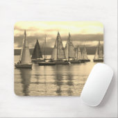 Yachten in Rothesay Bay, Schottland. Mousepad (Mit Mouse)