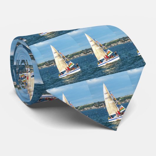 Yachten Krawatte (Gerollt)