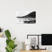 Yachten, Stadtansicht von Oregon und Meeresfotogra Poster (Heimbüro)