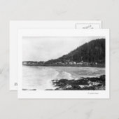 Yachten, Stadtansicht von Oregon und Meeresfotogra Postkarte (Vorne/Hinten)