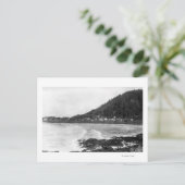 Yachten, Stadtansicht von Oregon und Meeresfotogra Postkarte (Stehend Vorderseite)
