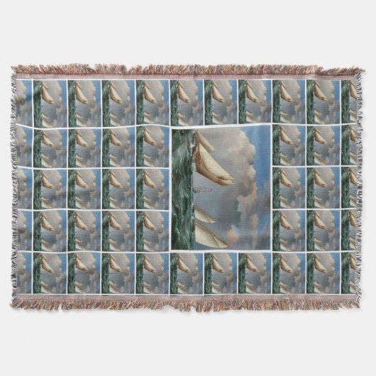 Yachten umkreisen die Mark Decke (Vorderseite)