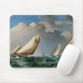 Yachten umkreisen die Mark Mousepad (Mit Mouse)