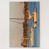 Yachten und Leuchtturm, St. Augustine, USA Puzzle (Vertikal)